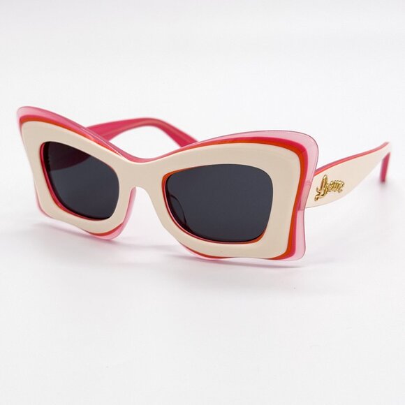 NEW LW40140U 59A, LOEWE WHITE PINK WOMEN SUNGLASSES LOEWE main image 10